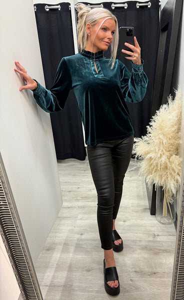 Barbara blouse - magical forest