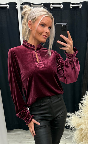 Barbara blouse - fig