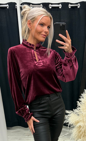 Barbara blouse - fig