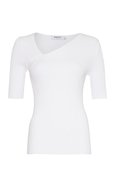 Alvina tee - bright white