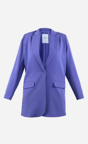 Vagna blazer - deep purple