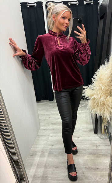 Barbara blouse - fig