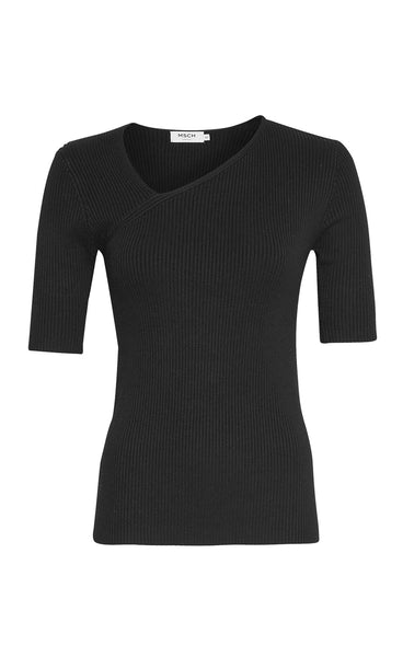 Alvina tee - black