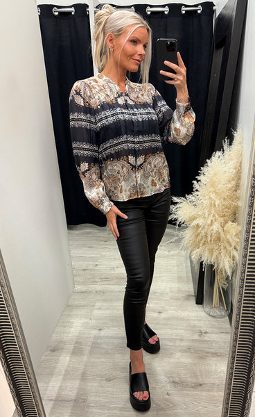 Vanya shirt - black beauty