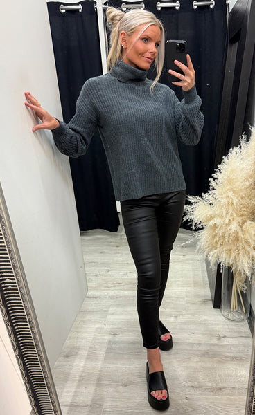 Onema rollneck - stormy weather melange