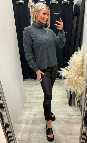 Onema rollneck - stormy weather melange