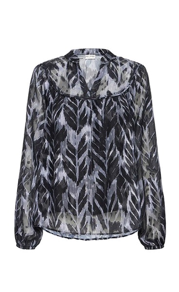 Ann blouse - black beauty