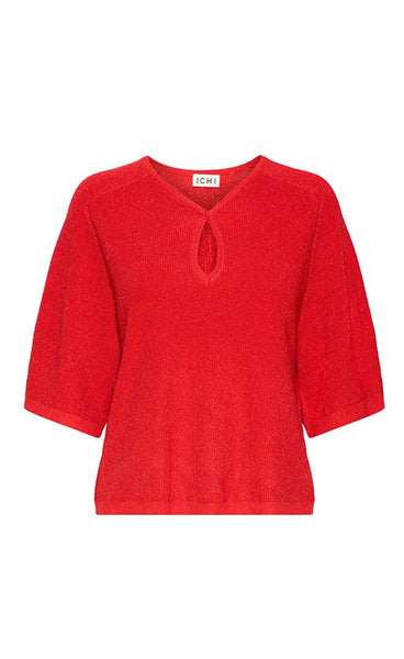 Cody lurex knit - racing red