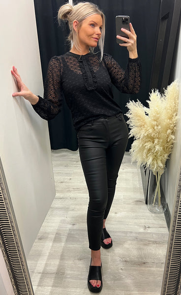 Ludmilla blouse 2 - black