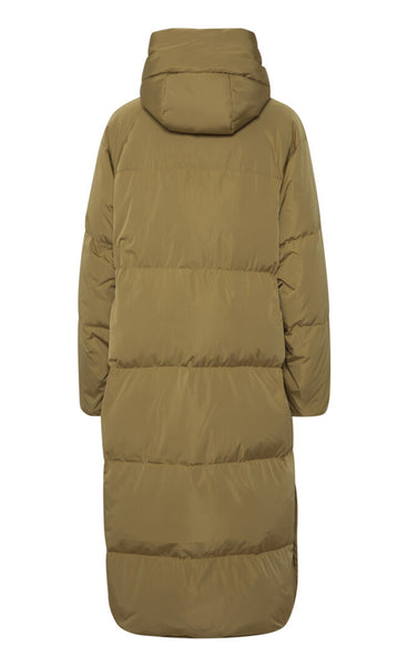 Bunala down jacket - antique bronze