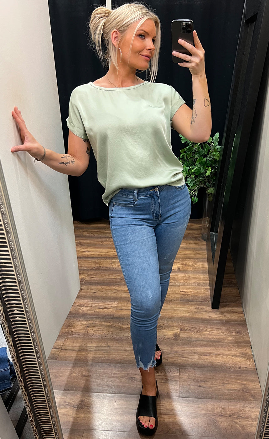 Harbour tee - sea green