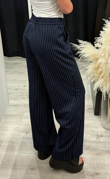 FRANSA Blenda pants 5 - nightsky stripe