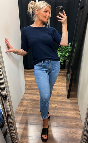 Blume pullover - navy