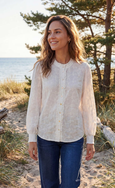 PREPAIR Dania blouse - off white
