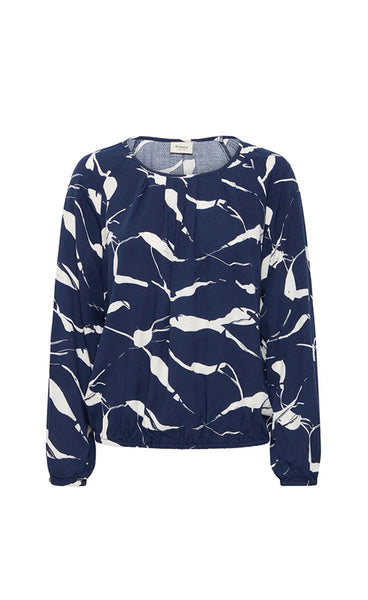 Lalu blouse 2 - navy mix