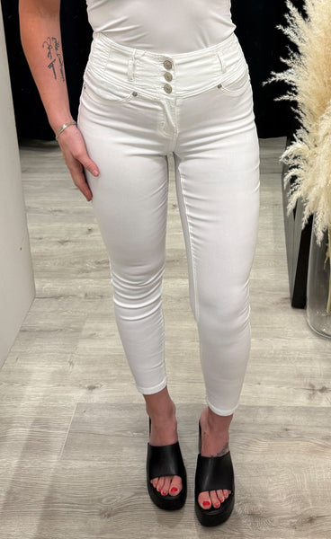 HANOI zalin pants 15 - white