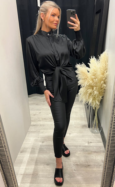 Karina blouse - black
