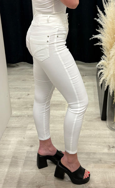 HANOI zalin pants 15 - white