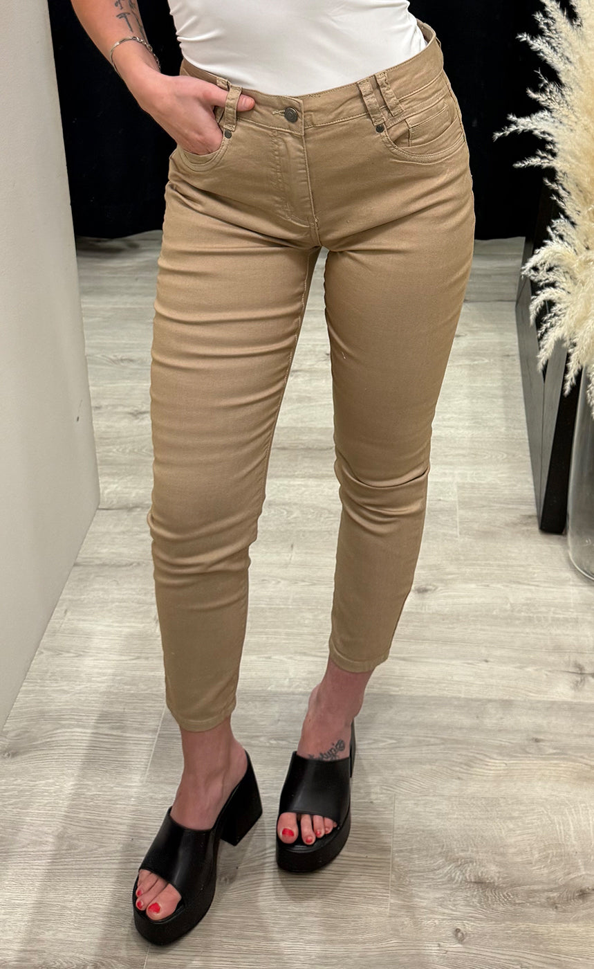 Rosita HW pants - white pepper