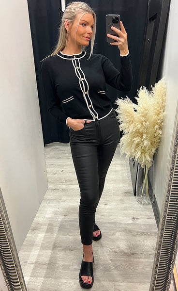 Janni cardigan - black