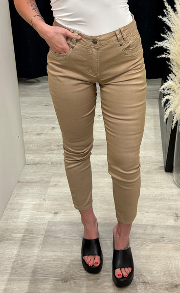 Rosita HW pants - white pepper