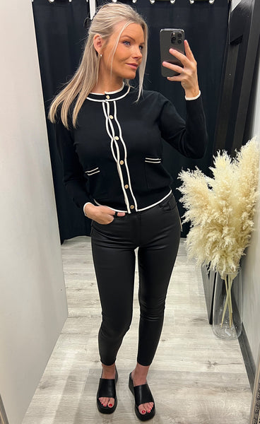 Janni cardigan - black