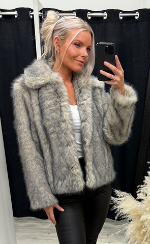 Akaja short jacket - oatmeal