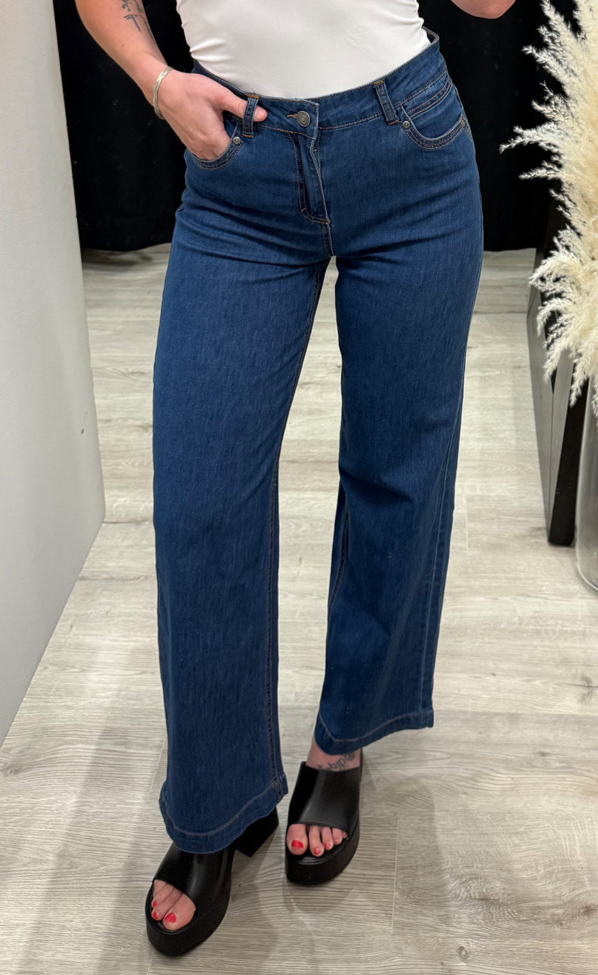HANNA Chicago jeans 1 - mid blue denim