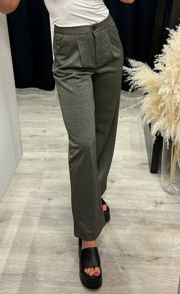 Sati pants - frosted almond melange