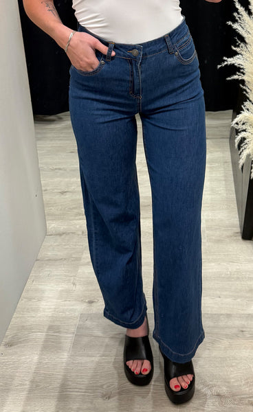 HANNA Chicago jeans 1 - mid blue denim