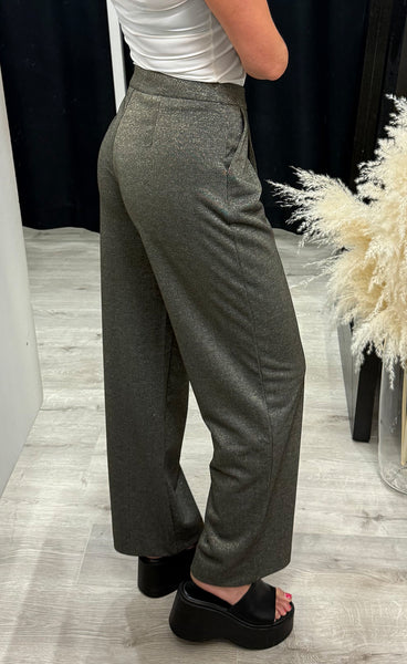 Sati pants - frosted almond melange