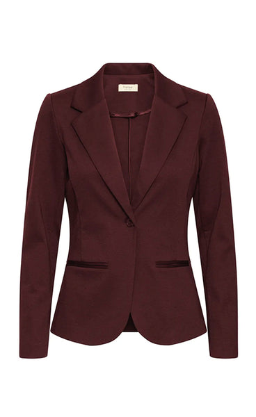 FRANSA stretch blazer - fudge