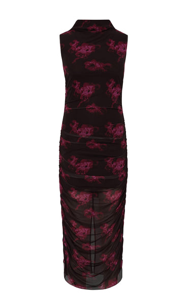 Esthe dress - dark florella print