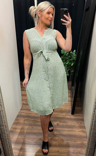 Iris dress 1 - peppermint mix