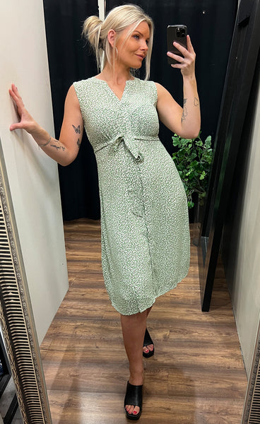 Iris dress 1 - peppermint mix