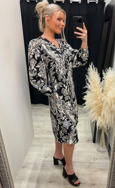 Ariana dress 10 - black mix