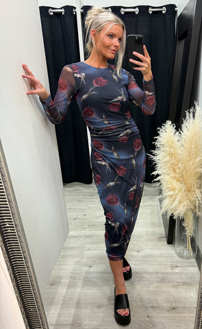 Esme dress 13 - flower print