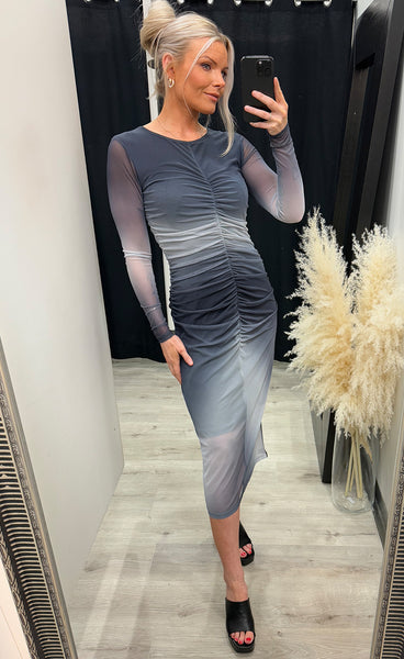 Penlopa dress - black fading