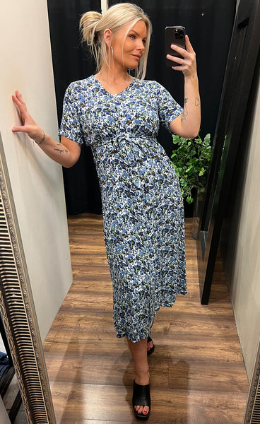 Iris dress 3 - navy mix