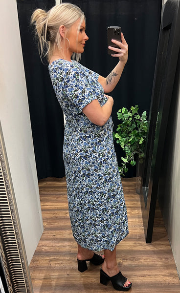 Iris dress 3 - navy mix