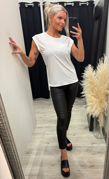 Low-a top - white