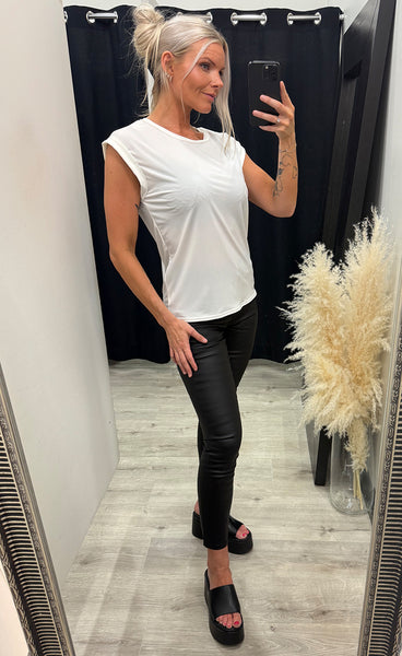 Low-a top - white