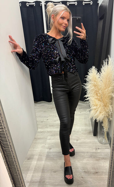 Nell top 2 - black/multi