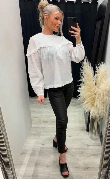 Lauren blouse - snow white