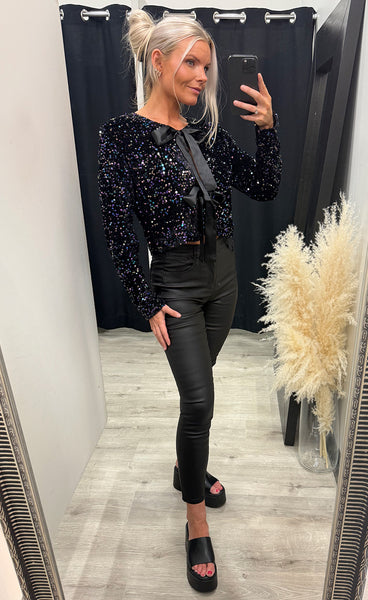 Nell top 2 - black/multi