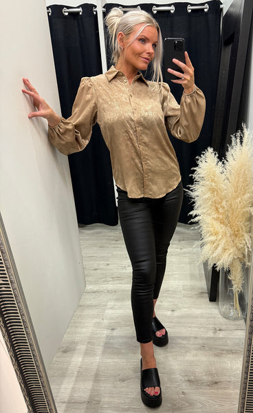 Ebbey shirt 80 - sand/gold