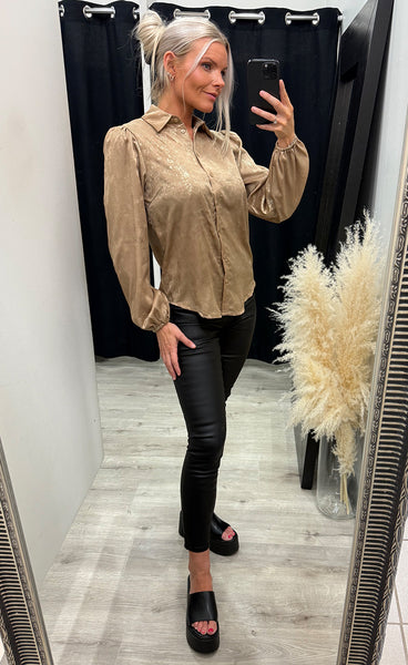 Ebbey shirt 80 - sand/gold