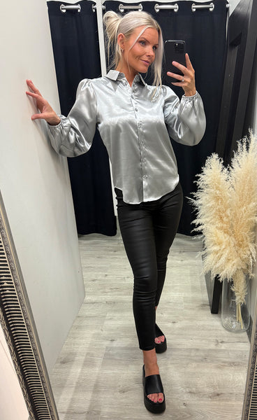 Ebbey shirt 77 - silver