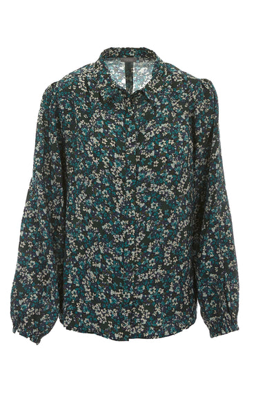 Isa shirt - marina flowers