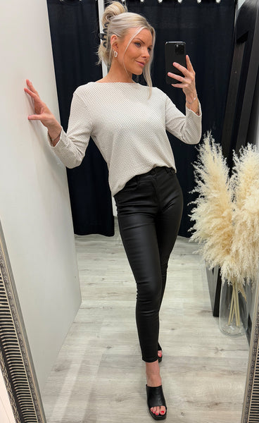 Nia tee 2 - oxford mix